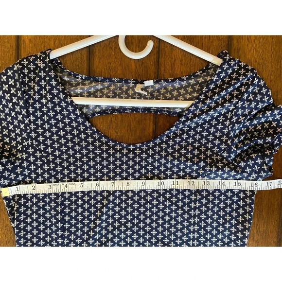 Rip Curl Navy and White Short Sleeve Surf Mini Dress Size Small - Picture 10 of 11